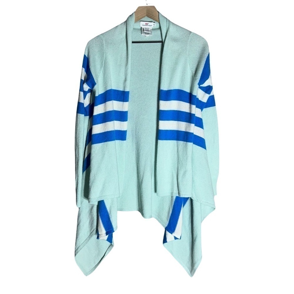 🌟 Vineyard Vines Blue Striped Cardigan - Size XS 🌟